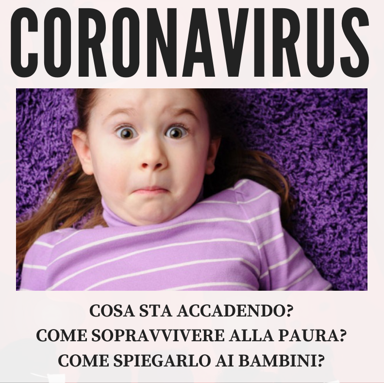 Coronavirus: come arginare la paura e come spiegarlo ai bambini.